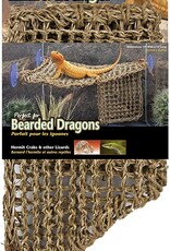Penn Plax PENN PLAX Natural Lizard Lounger Hammock Corner