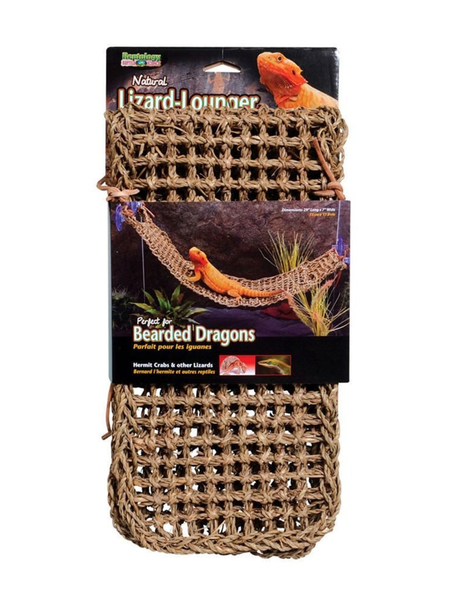 Penn Plax PENN PLAX Natural Lizard Lounger Hammock Xlarge