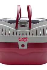 Living World LIVING WORLD Carrier, Large, Red/Grey