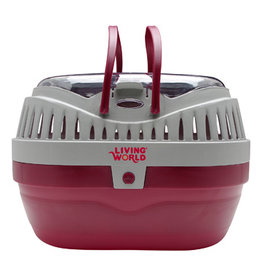 Living World LIVING WORLD Carrier, Large, Red/Grey