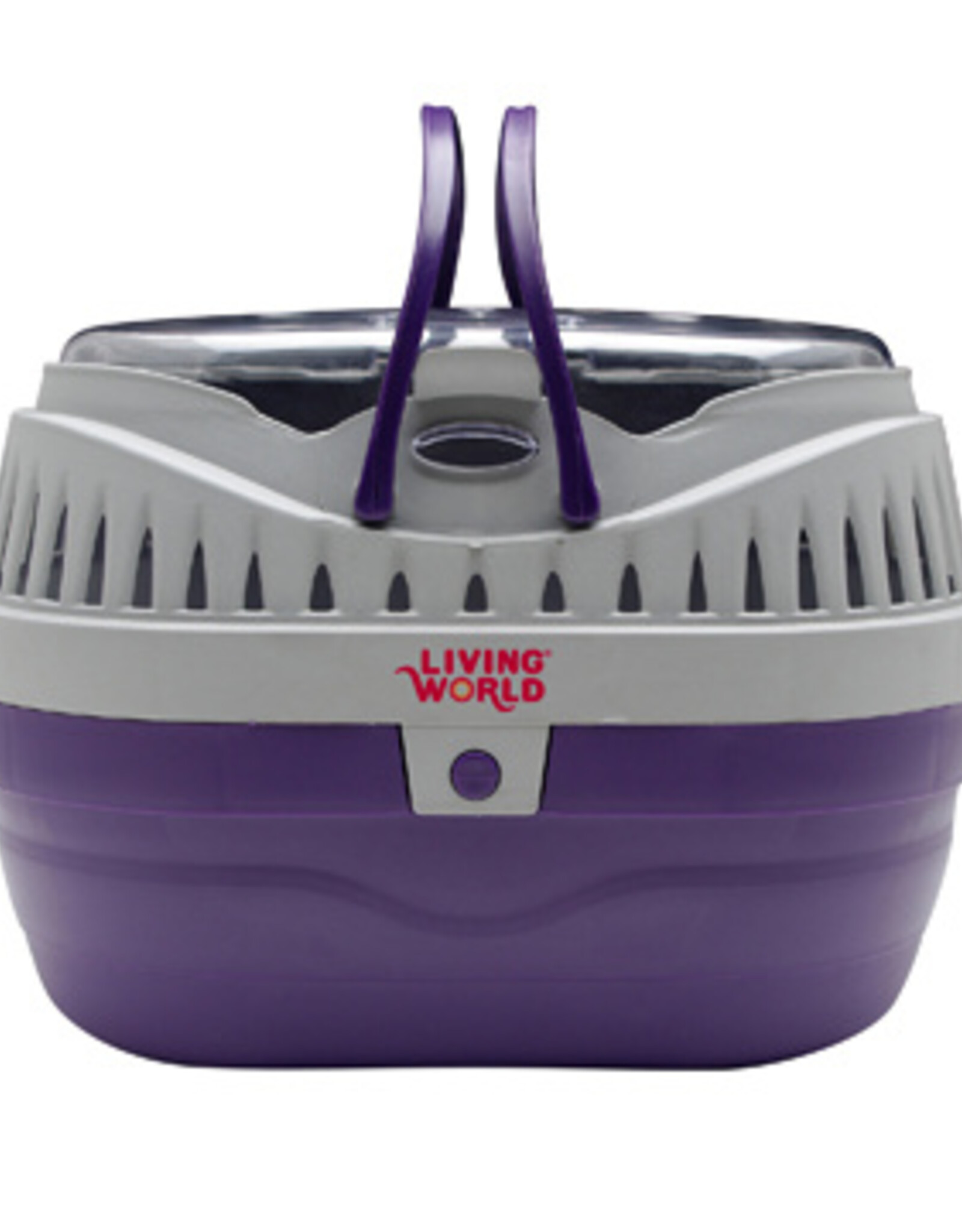 Living World LIVING WORLD Carrier, Small, Purple/Grey