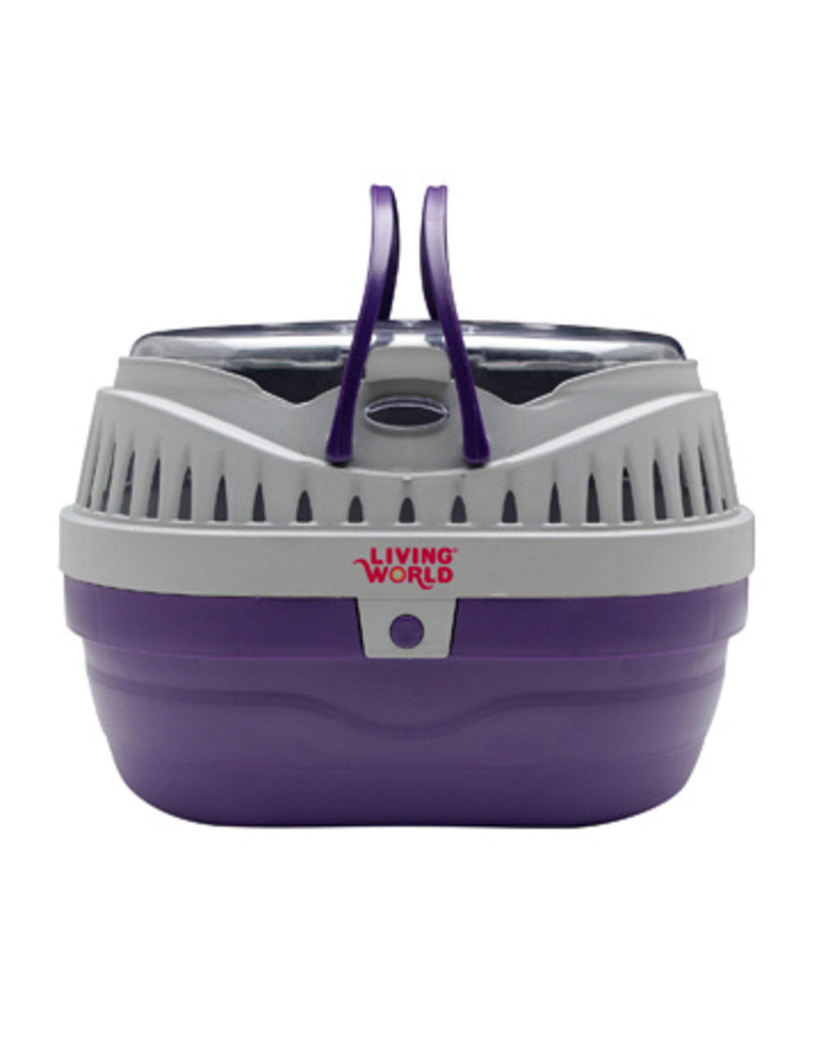 Living World LIVING WORLD Carrier, Small, Purple/Grey