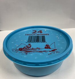 Cherry Creek Troutworms (red wigglers) - 24 pack