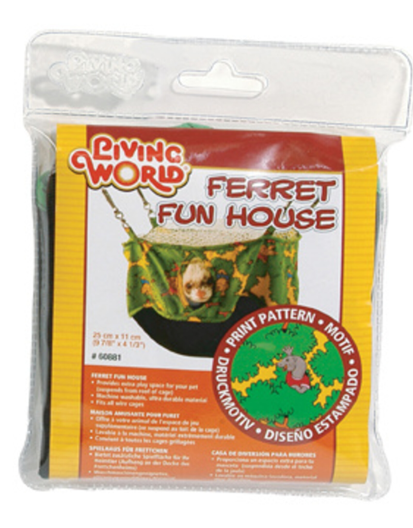 Living World LIVING WORLD Ferret Play House, Green