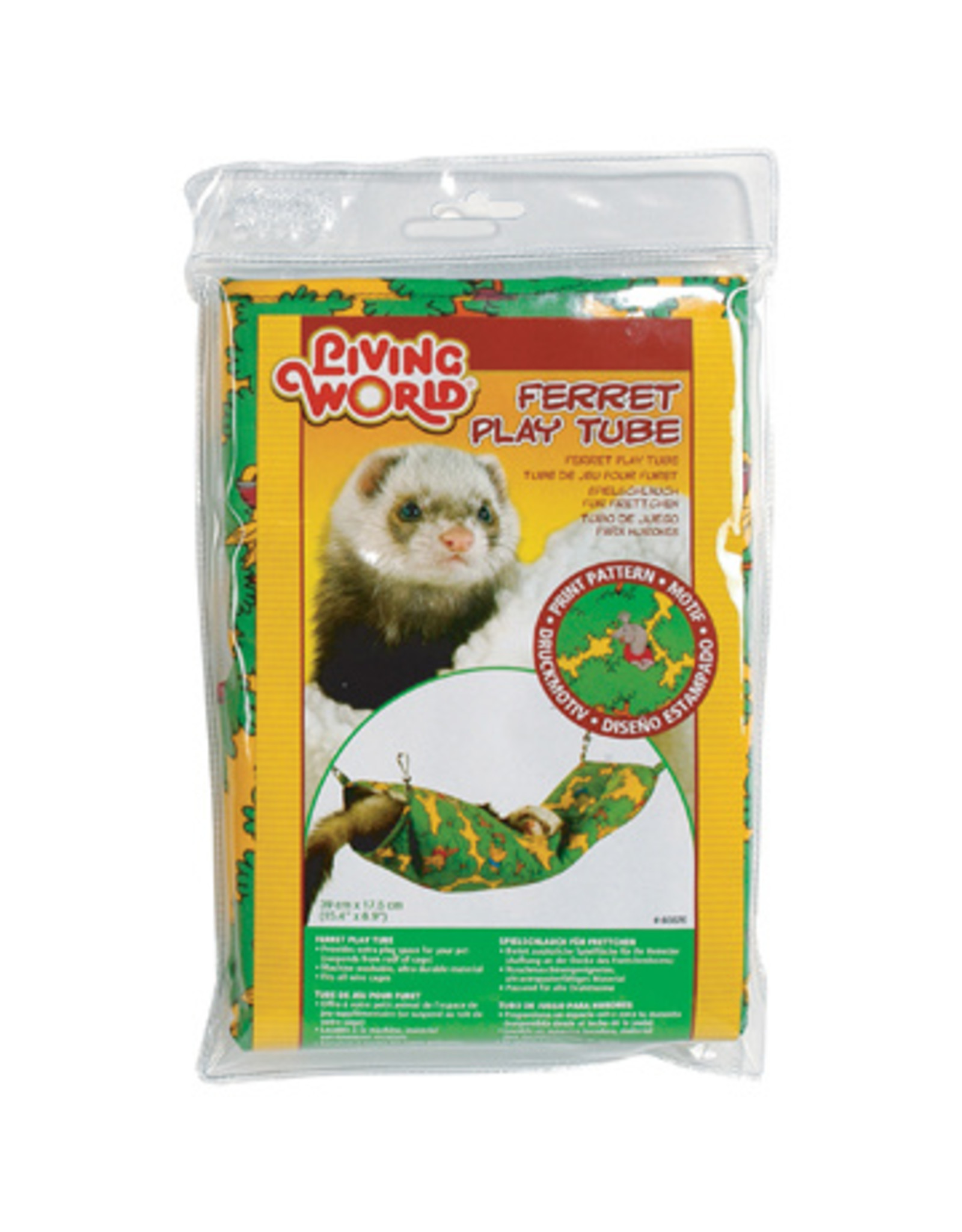 Living World LIVING WORLD Ferret Play Tunnel, Green