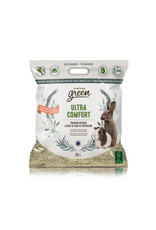 Living World Green Ultra Comfort Aspen Bedding - 20L Bag, 99.9% Dust-Free Small Animal Bedding For Rabbits & Guinea Pigs