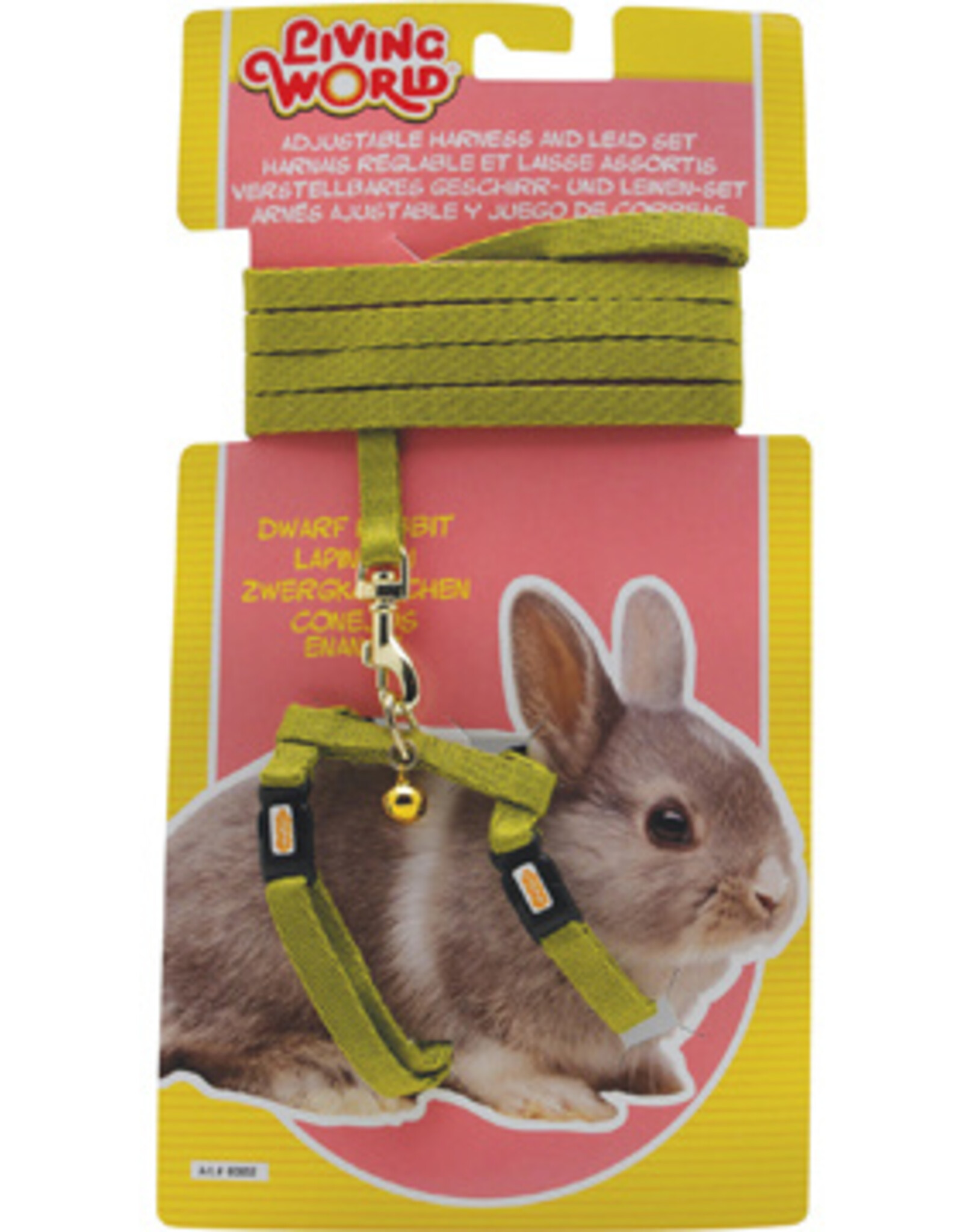 Living World LIVING WORLD Harness & Lead Set Dwarf Rabbit