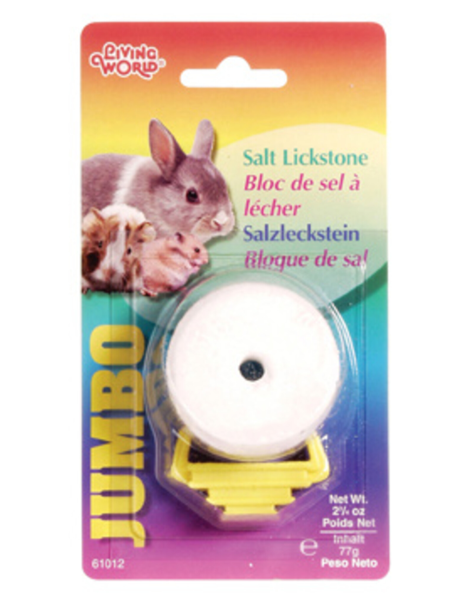 Living World LIVING WORLD Salt Lickstone w/ Plastic Hanger