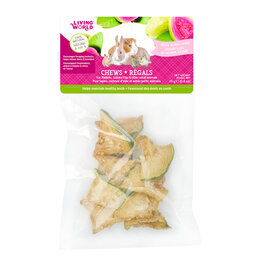 Living World LIVING WORLD Small Animal Chews Dried Guava Chips 25g