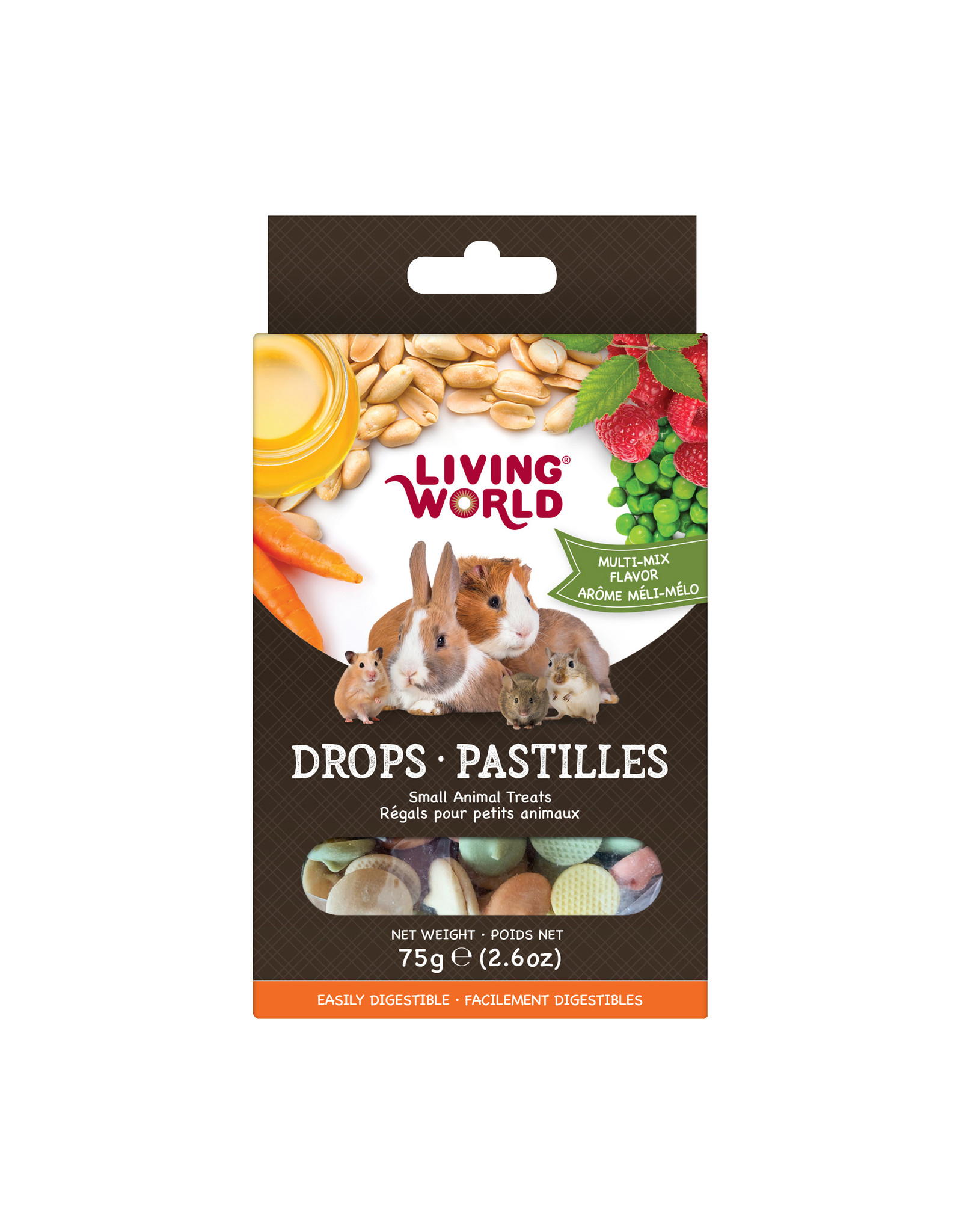 Living World LIVING WORLD Small Animal Drops 75g