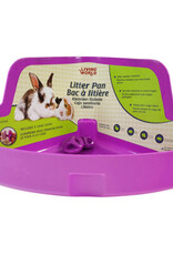 Living World LIVING WORLD Small Animal Litter Box, Purple