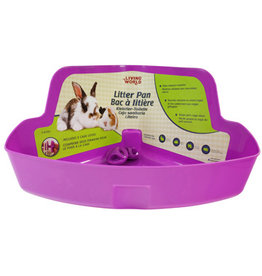 Living World LIVING WORLD Small Animal Litter Box, Purple