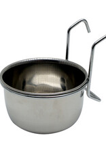 Living World LIVING WORLD Stainless Steel Dish w/ Hooks