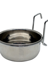 Living World LIVING WORLD Stainless Steel Dish w/ Hooks