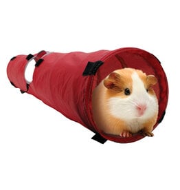 Living World LIVING WORLD Tunnel, Medium, Red/Grey