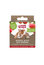 Living World LIVING WORLD Small Animal Mineral Block Apple 40g