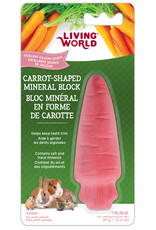 Living World LIVING WORLD Small Animal Mineral Block Carrot