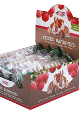 Living World LIVING WORLD Small Animal Sticks Apple 45g