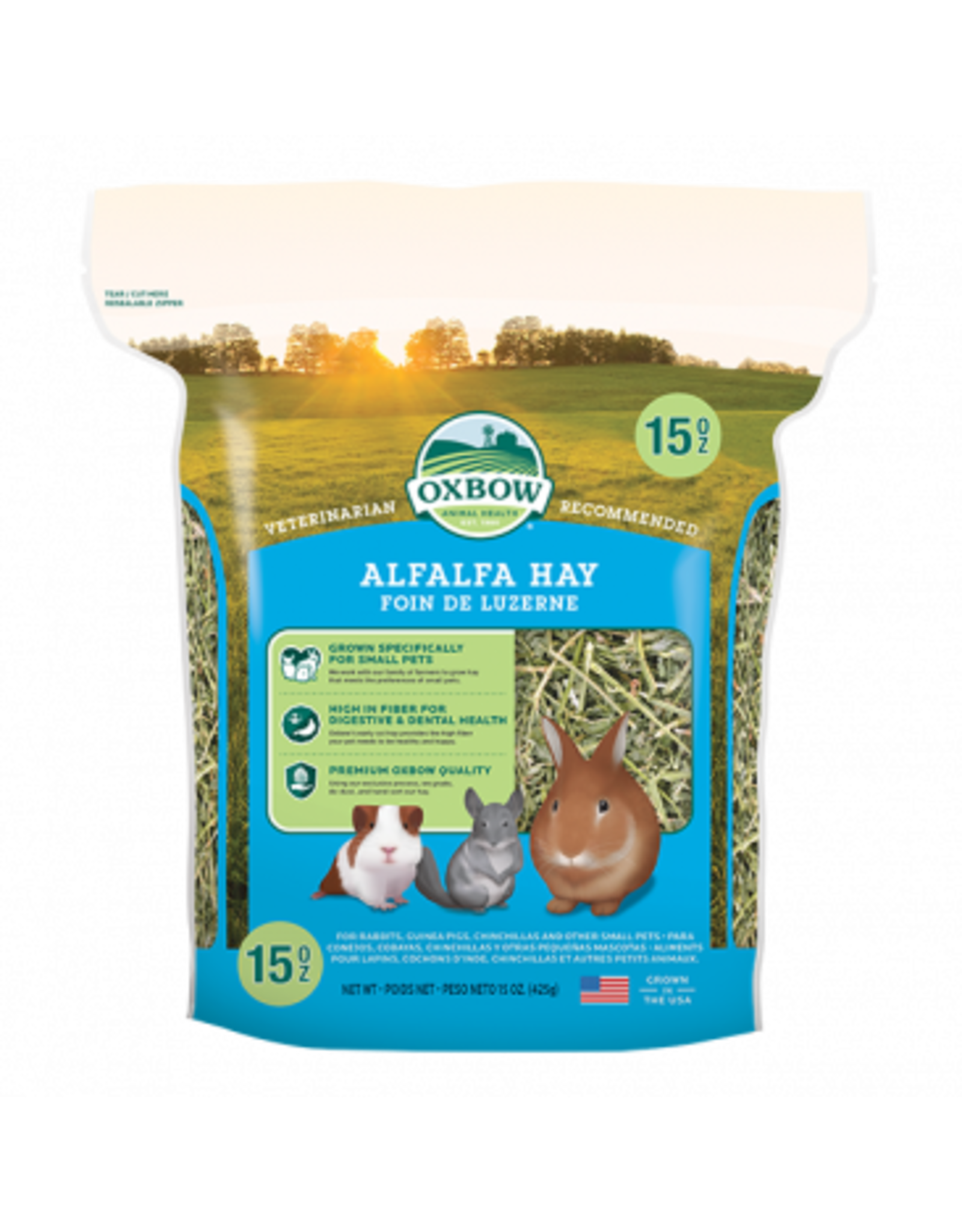 Oxbow OXBOW Alfalfa Hay 15oz Bag