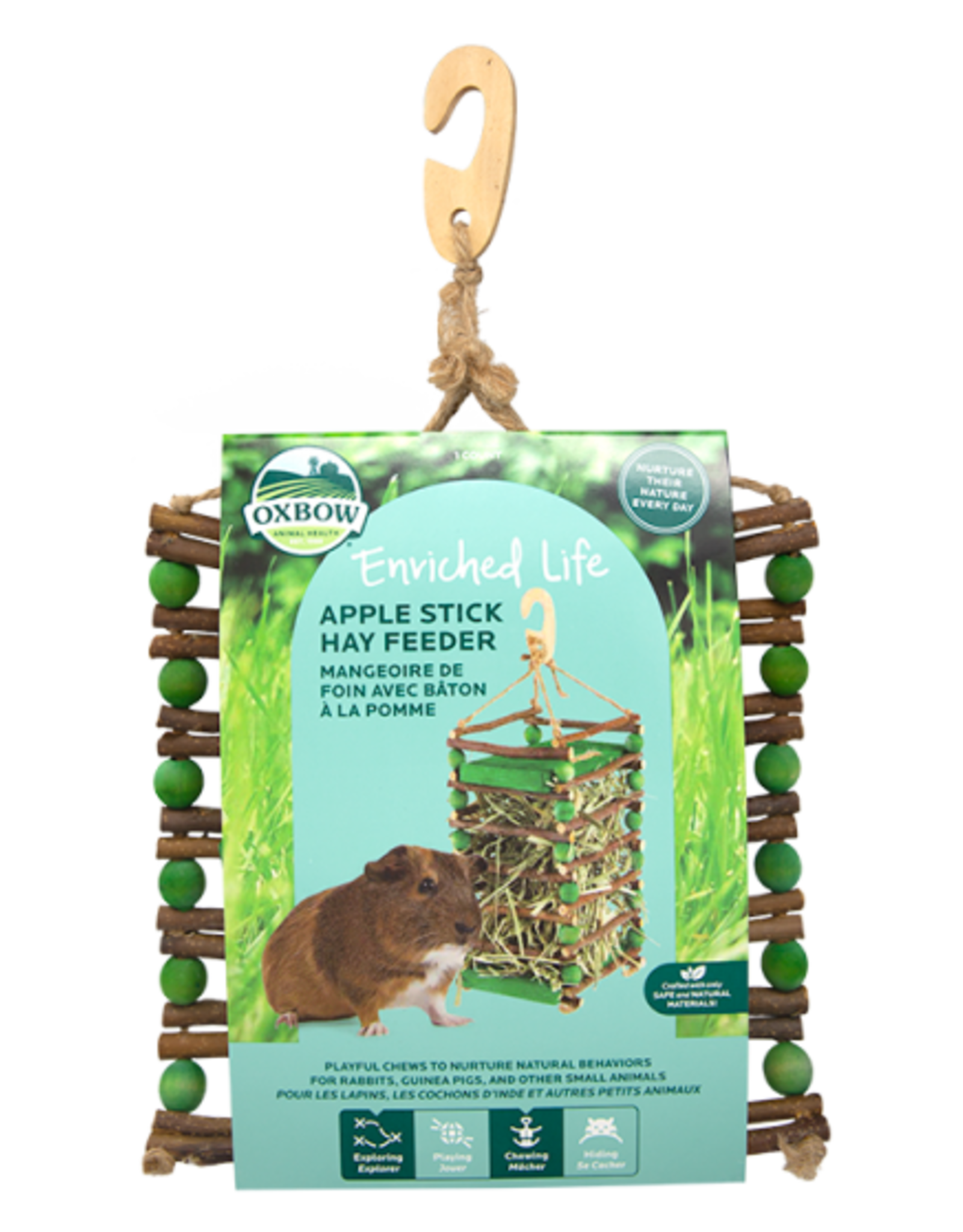Oxbow OXBOW Enriched Life Apple Stick Hay Feeder