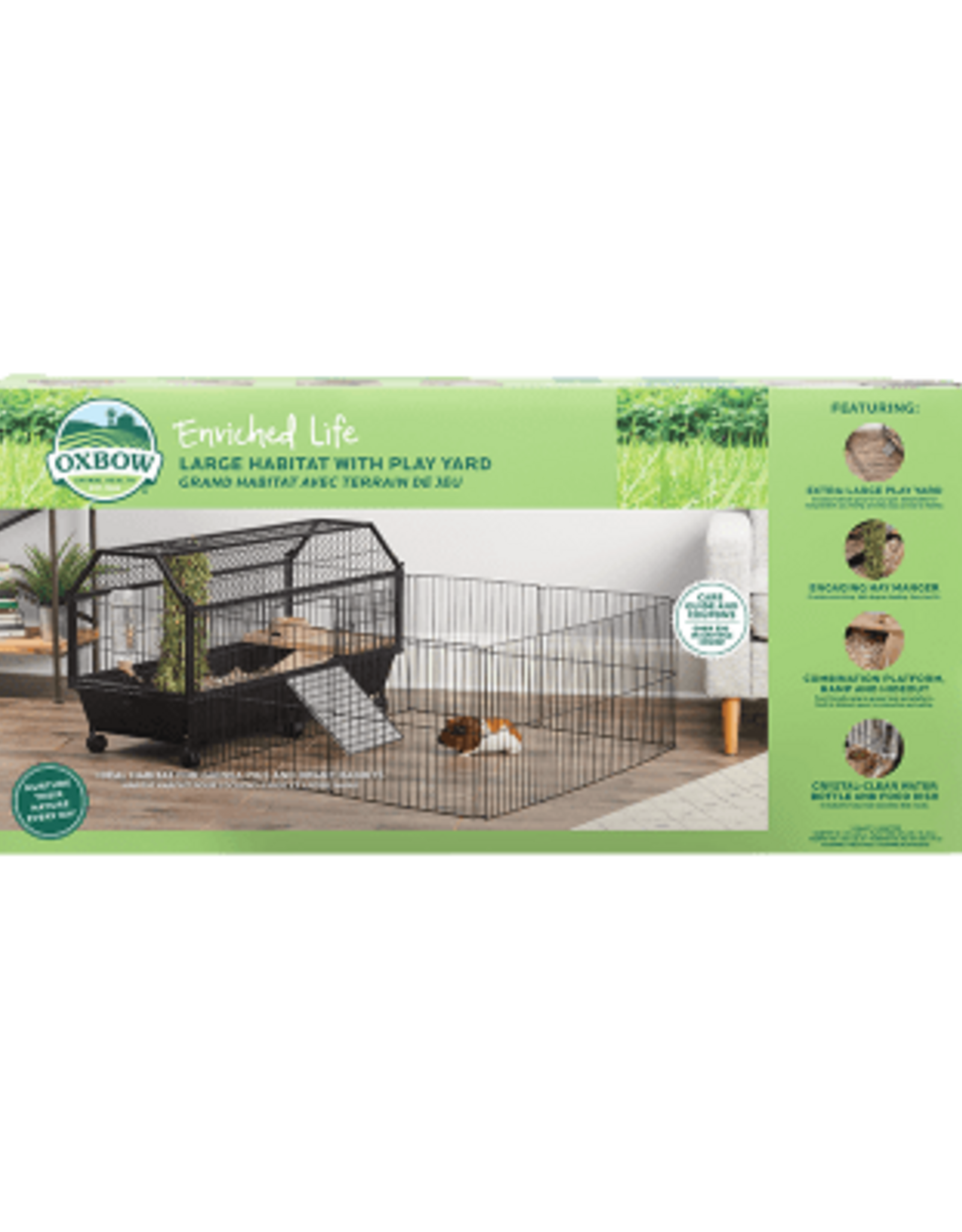 Oxbow OXBOW Enriched Life Habitat with Play Yard Large