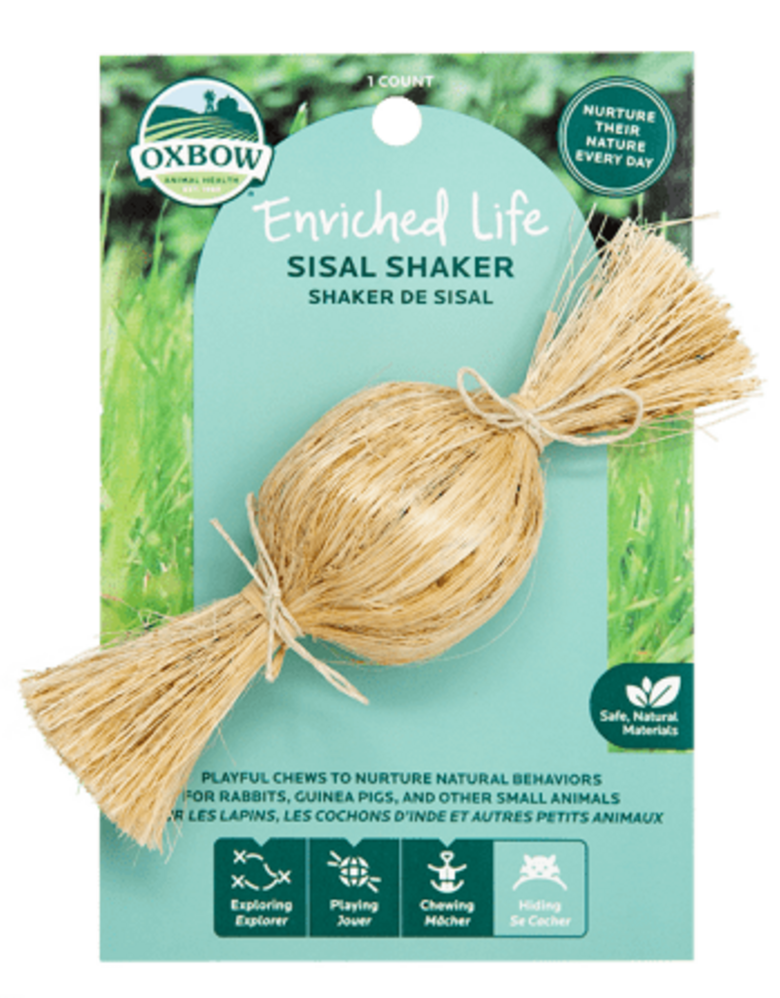 Oxbow OXBOW Enriched Life Sisal Shaker Natural Chew 6.5' Length