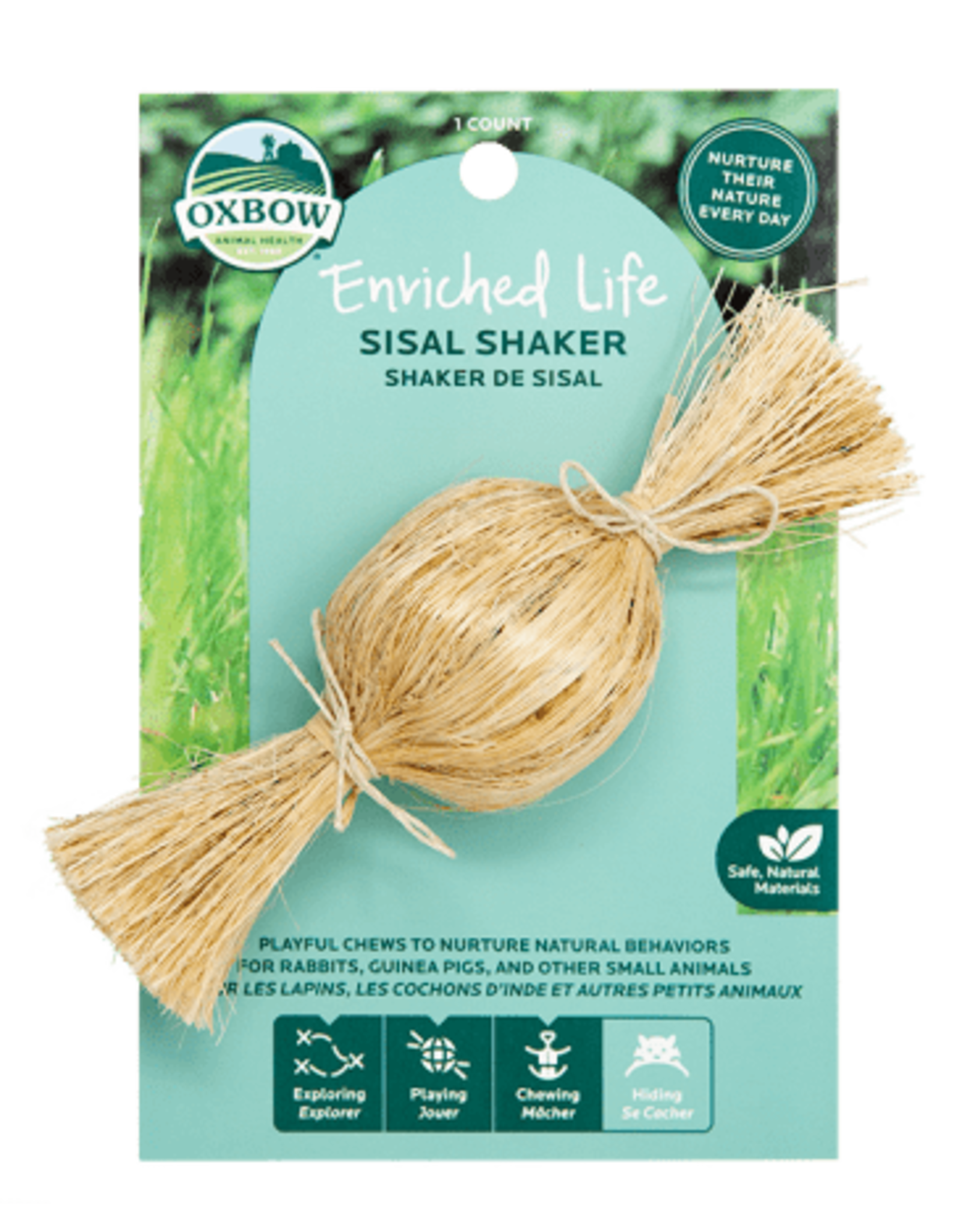 Oxbow OXBOW Enriched Life Sisal Shaker Natural Chew 6.5' Length