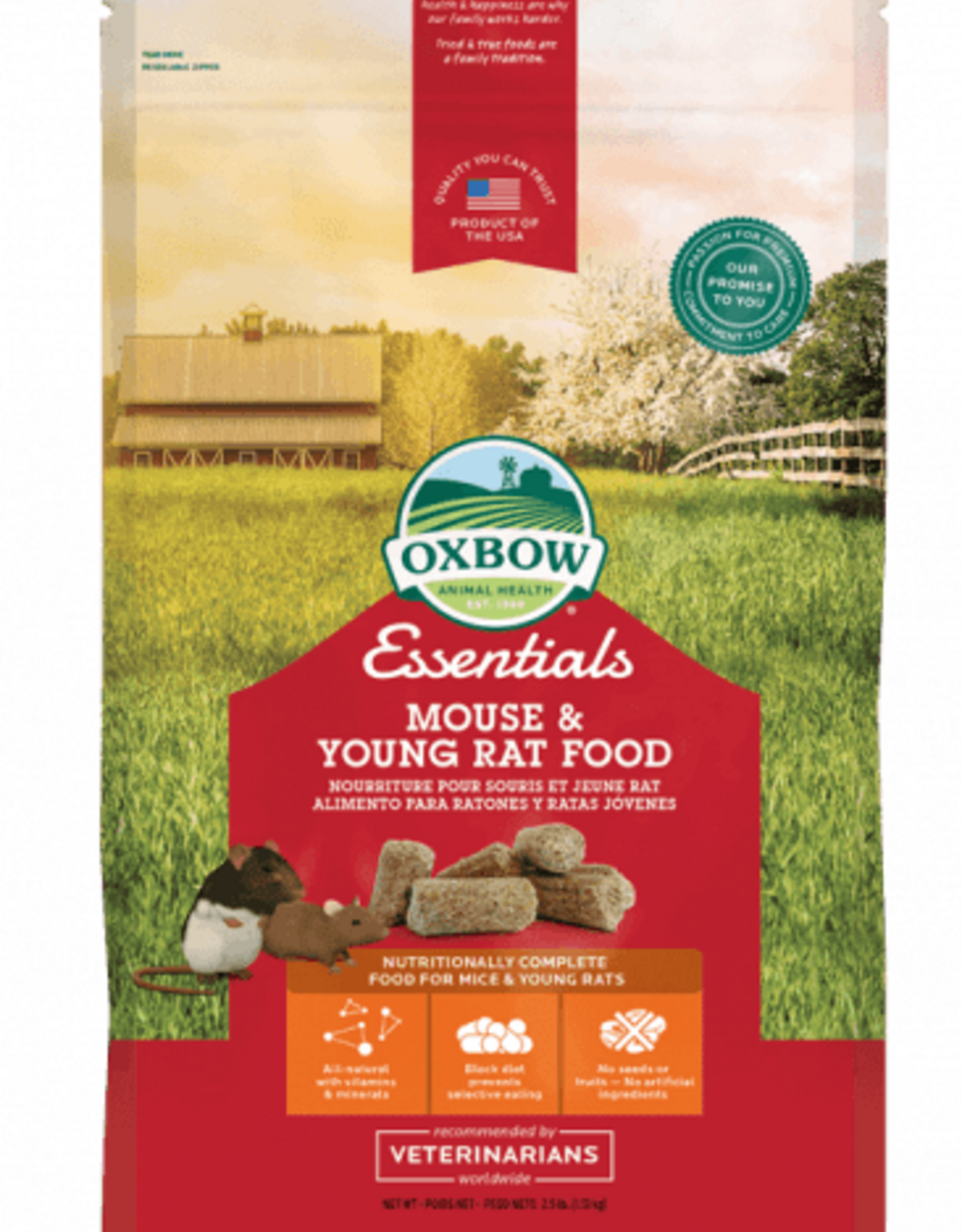 Oxbow OXBOW Mouse and Young Rat Food