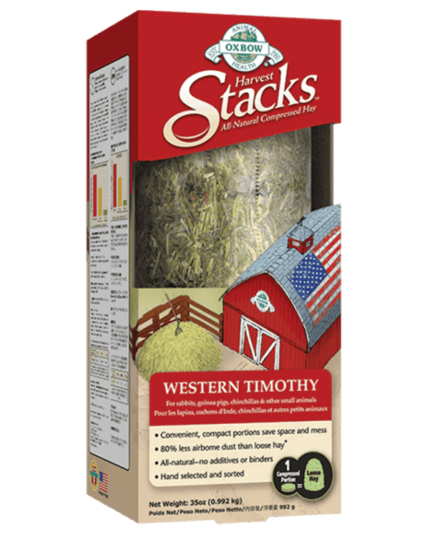 Oxbow OXBOW Harvest Stacks Western Timothy Hay 35oz