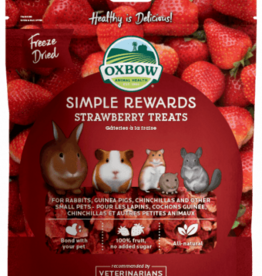 Oxbow OXBOW Simple Rewards Strawberry Treats .5oz