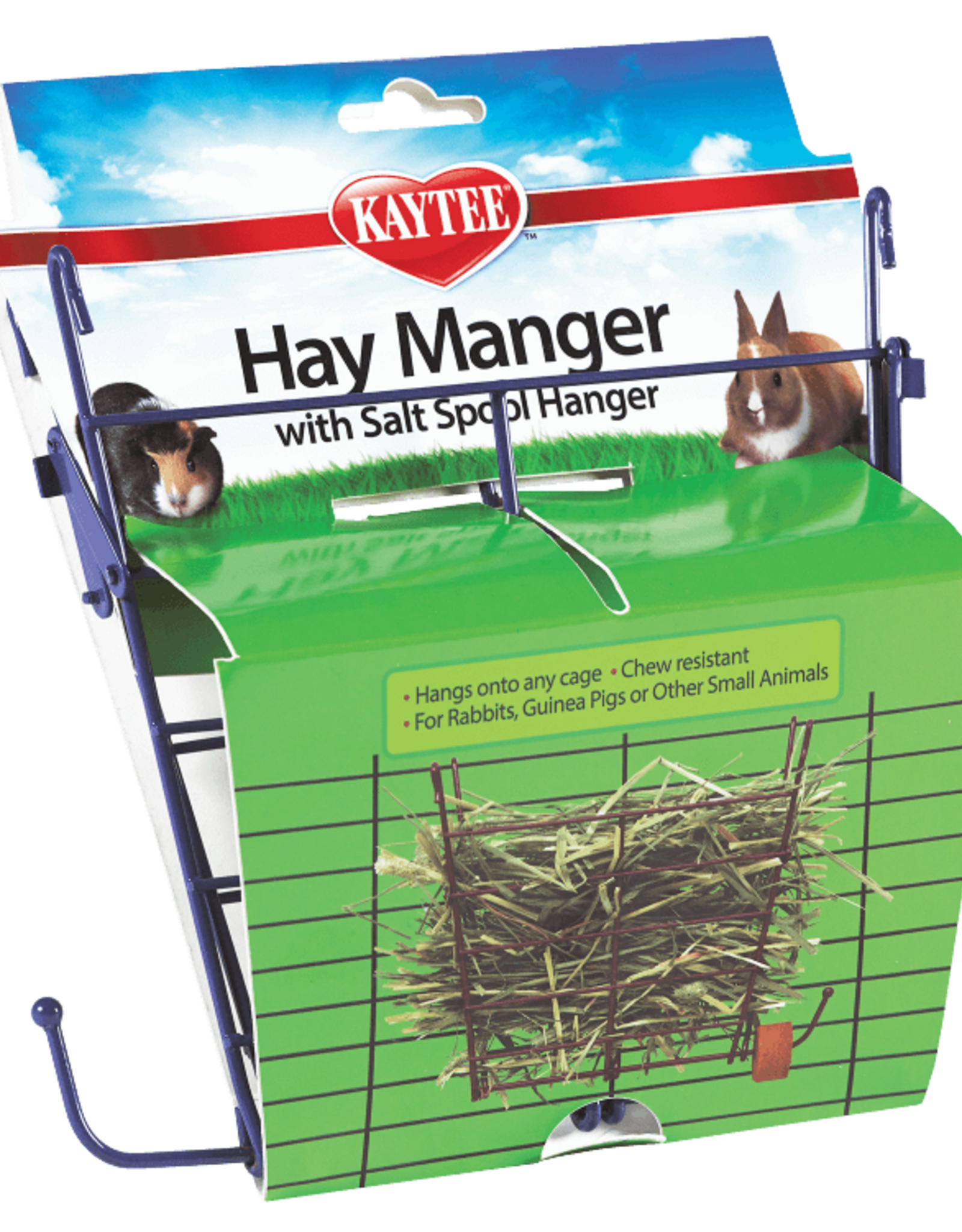 Kaytee/Super Pet KAYTEE Hay Manger with Salt Spool