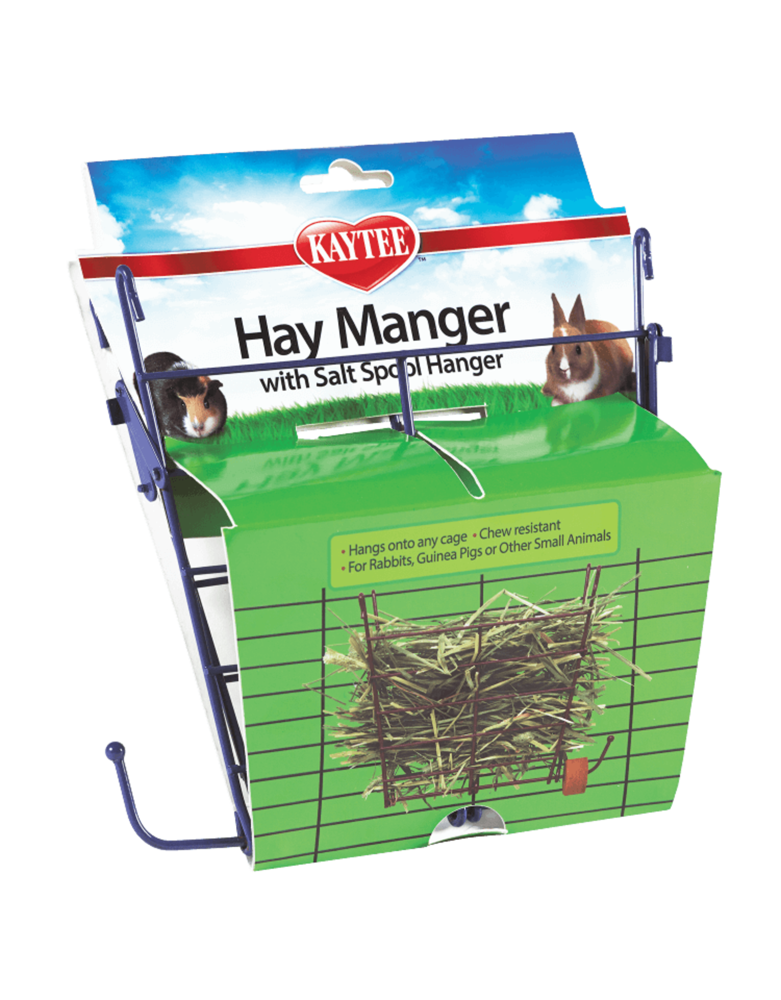 Kaytee/Super Pet KAYTEE Hay Manger with Salt Spool