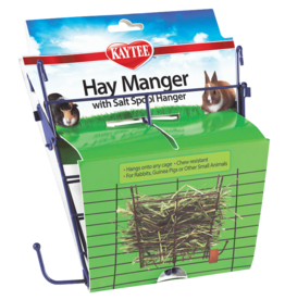 Kaytee/Super Pet KAYTEE Hay Manger with Salt Spool