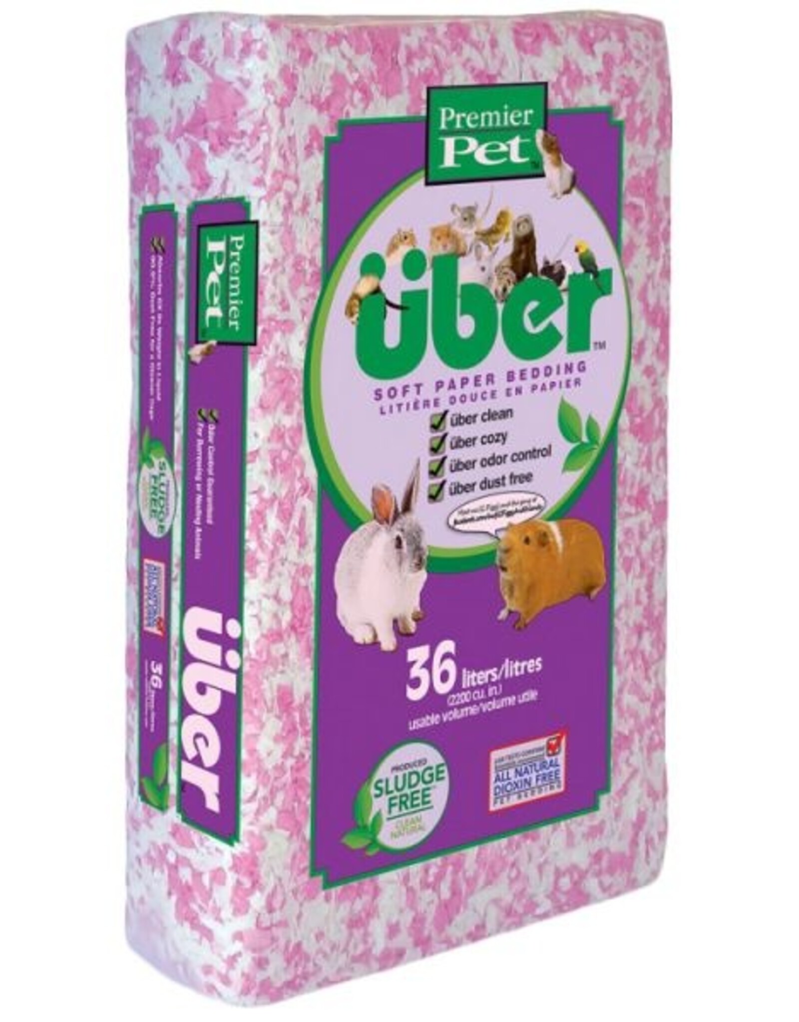Uber UBER Soft Paper Bedding Pink/White