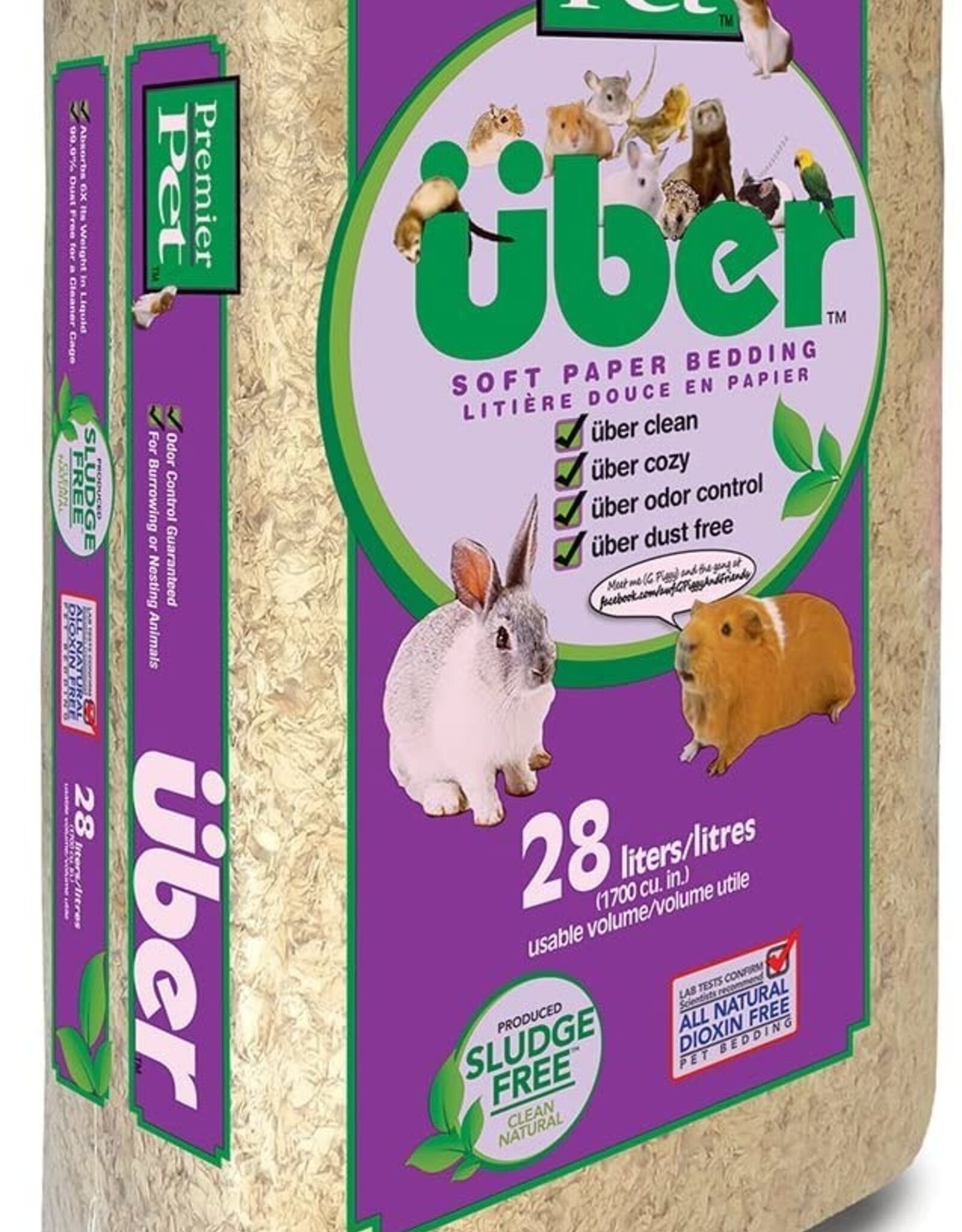 Uber UBER Soft Paper Bedding Natural