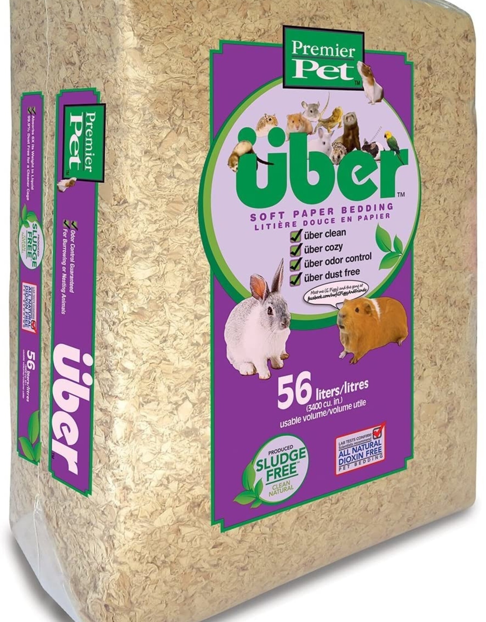 Uber UBER Soft Paper Bedding Natural
