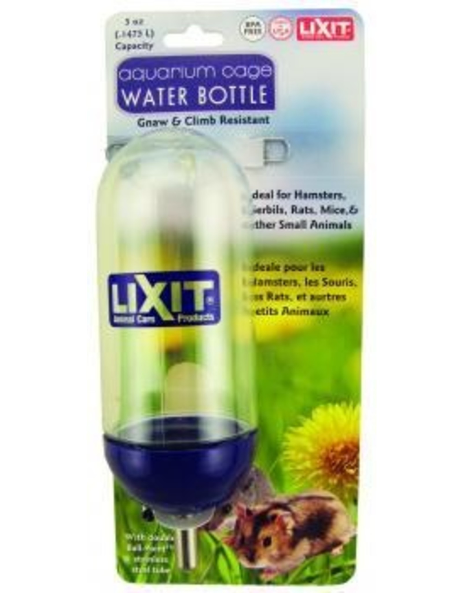 Lixit Animal Care LIXIT Aquarium Cage Pet Water Bottle