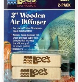 Lee's LEE'S 3" Wooden Airstone 2 pack