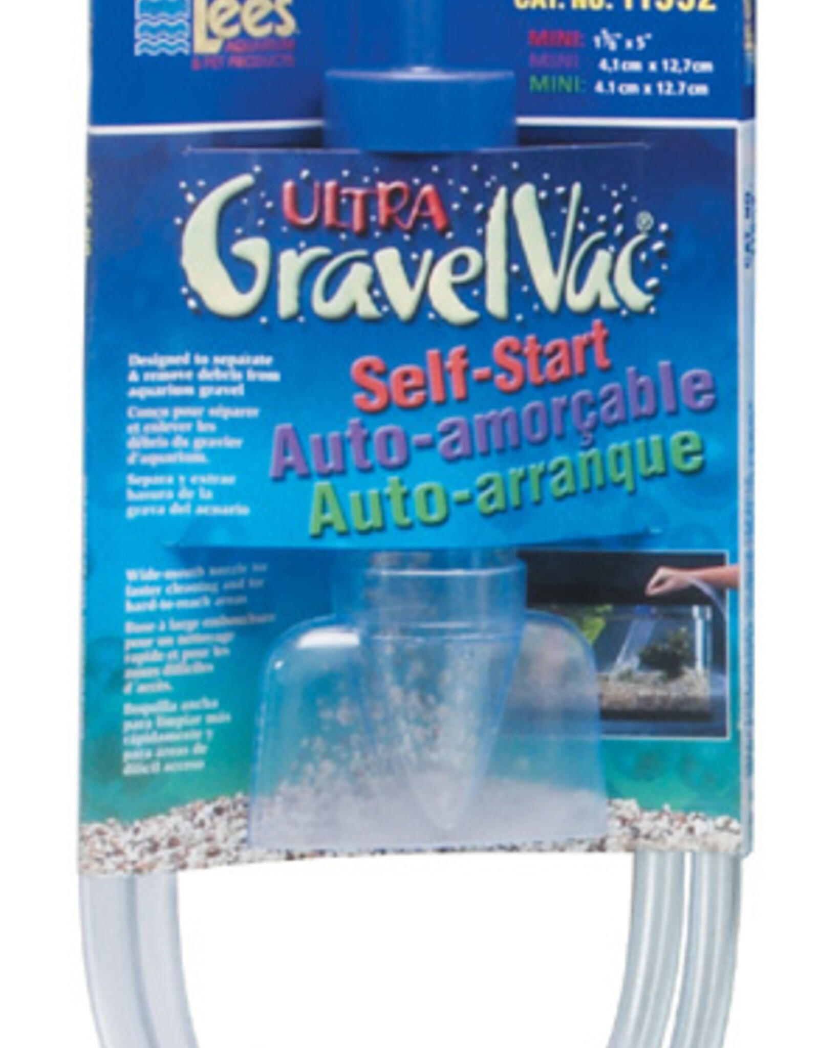 Lee's LEE'S Ultra GravelVac Self Start w/ Nozzle & Clip