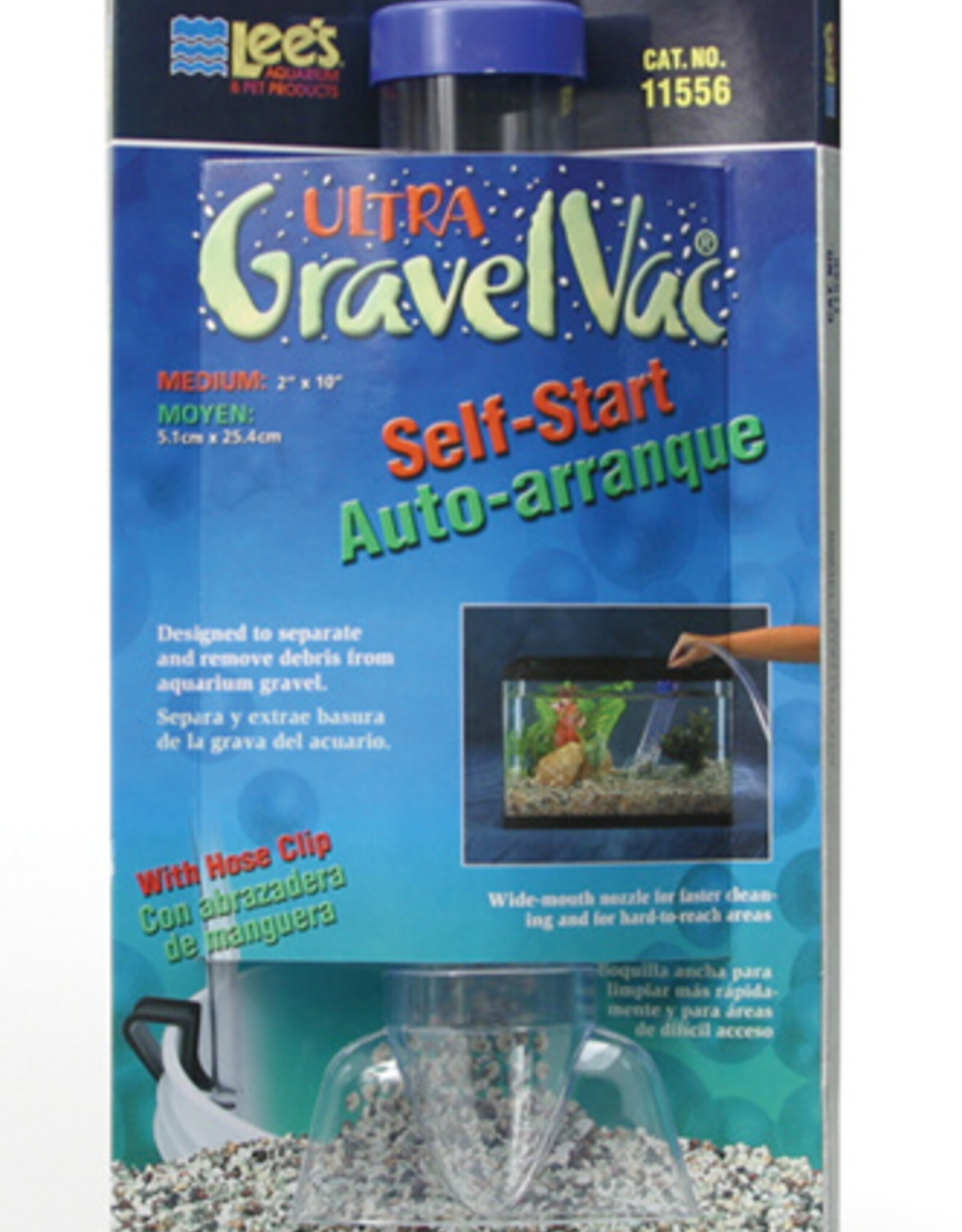 Lee's LEE'S Ultra GravelVac Self Start w/ Nozzle & Clip