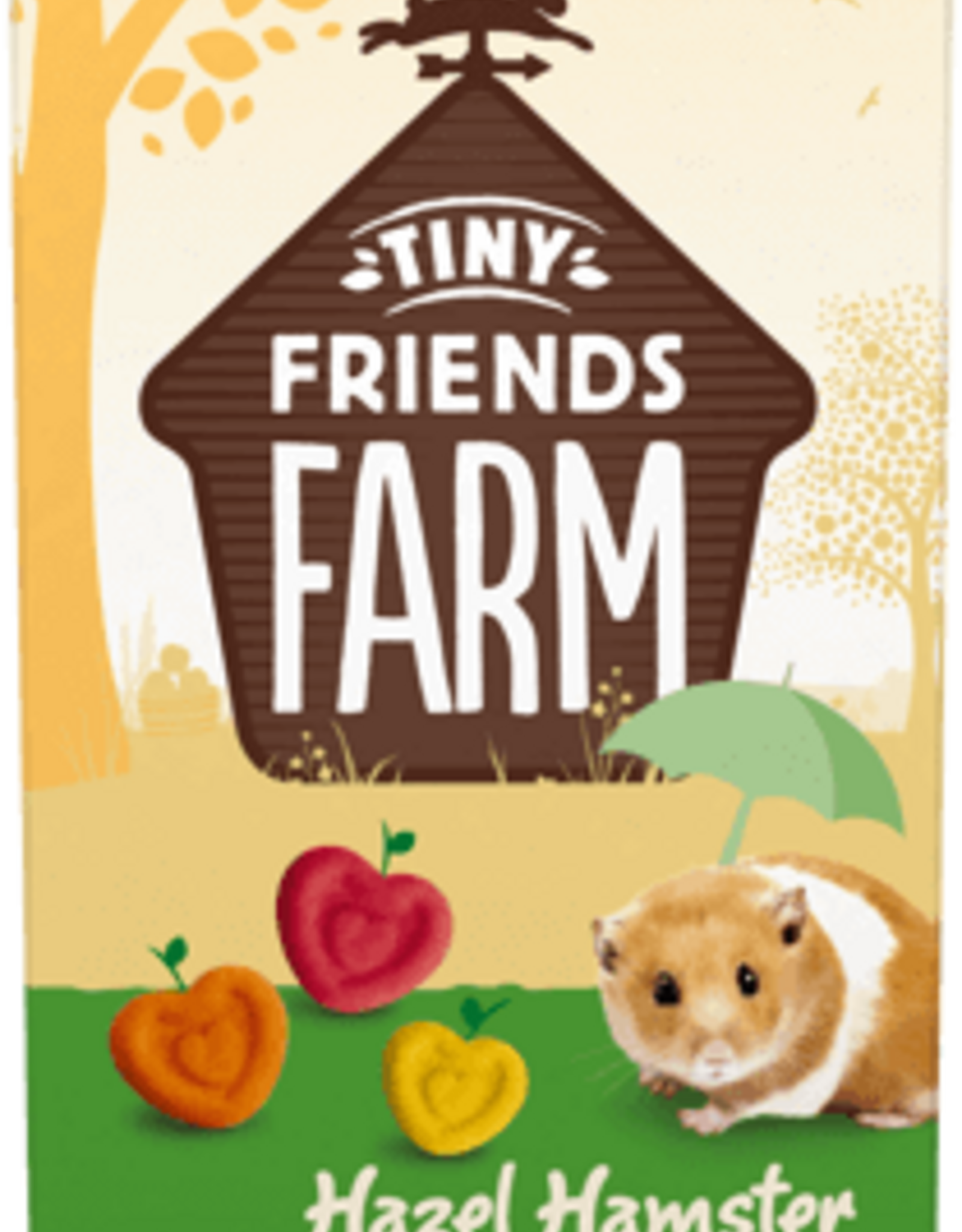 Supreme Pet Foods TINY FRIENDS FARM Hazel Hamster Lovelies Banana, Strawberry, Apricot