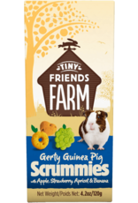 Supreme Pet Foods TINY FRIENDS FARM Gerty Guinea Pig Scrummies with Apple, Strawberry, Banana, Apricot