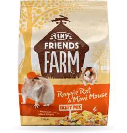 Supreme Pet Foods TINY FRIENDS FARM Reggie Rat & Mimi Mouse Tasty Mix 907g