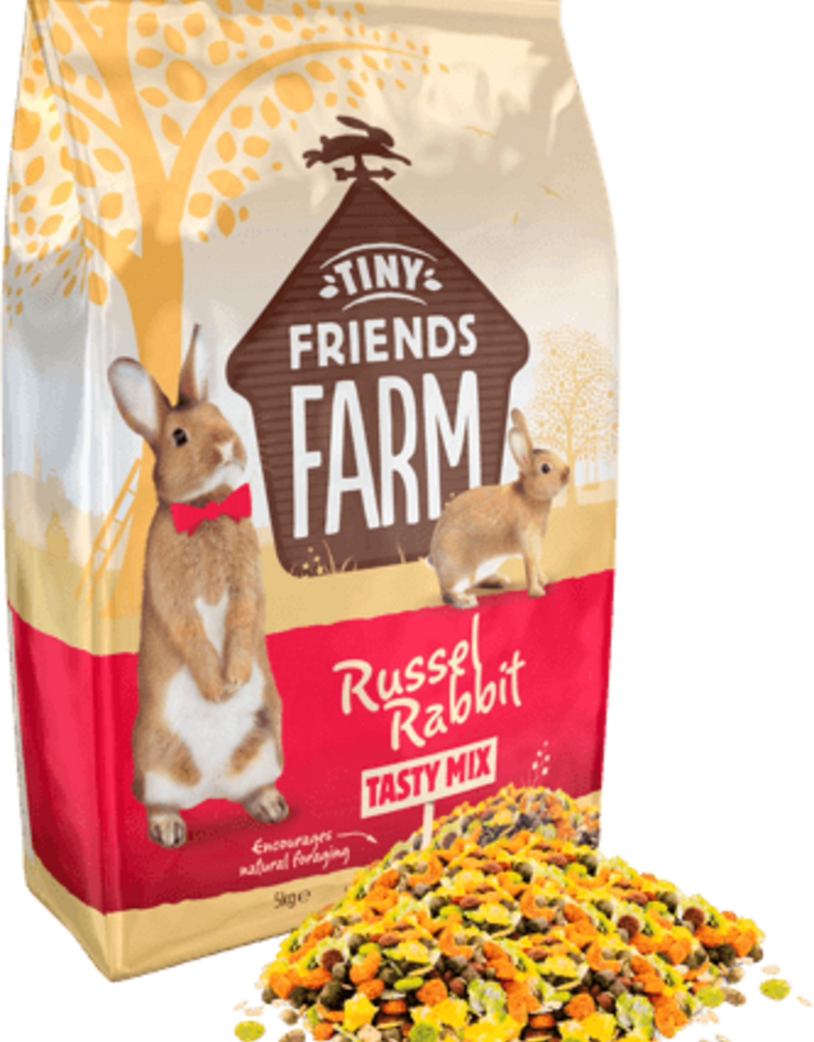 Supreme Pet Foods TINY FRIENDS FARM Russel Rabbit Tasty Mix
