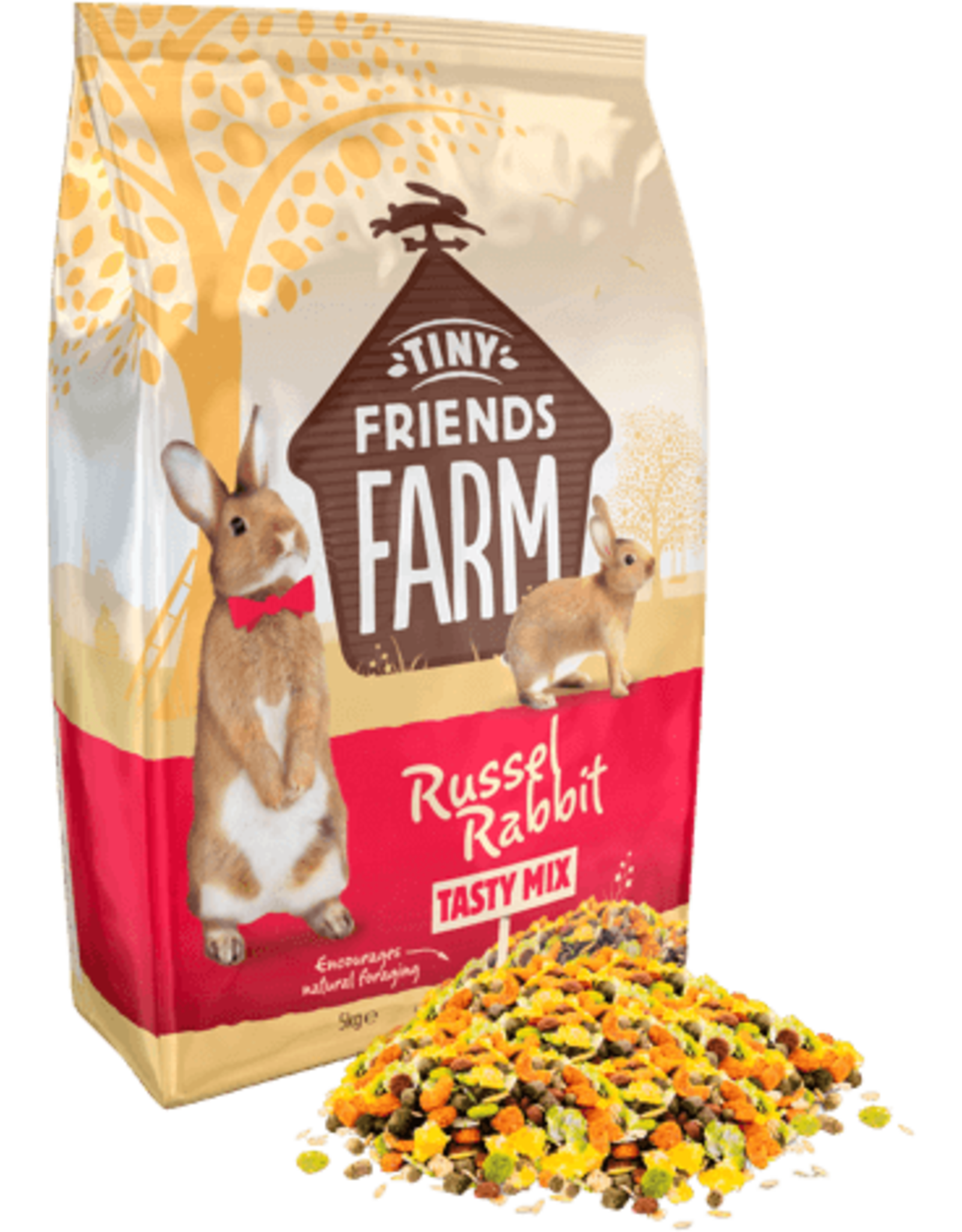 Supreme Pet Foods TINY FRIENDS FARM Russel Rabbit Tasty Mix