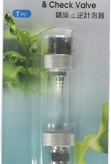 Ista ISTA 2 in 1 Metal Bubble Counter and Check Valve