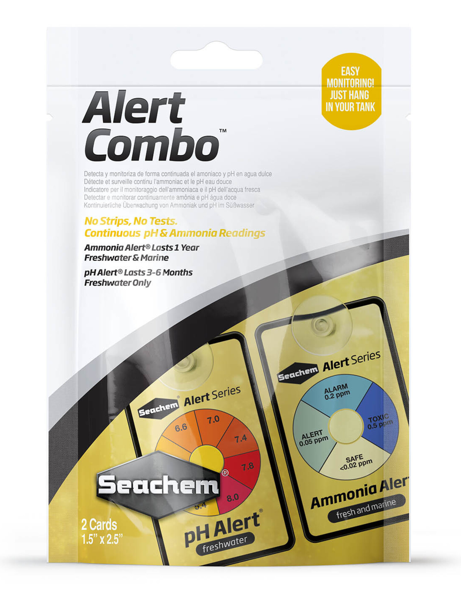 Seachem SEACHEM Alerts Combo Pack (Ammonia And PH)