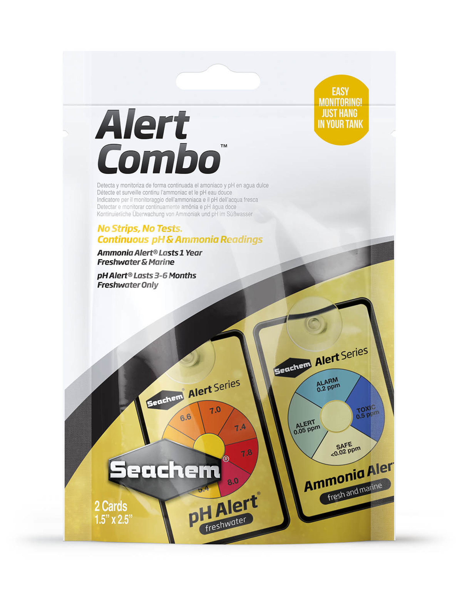 Seachem SEACHEM Alerts Combo Pack (Ammonia And PH)