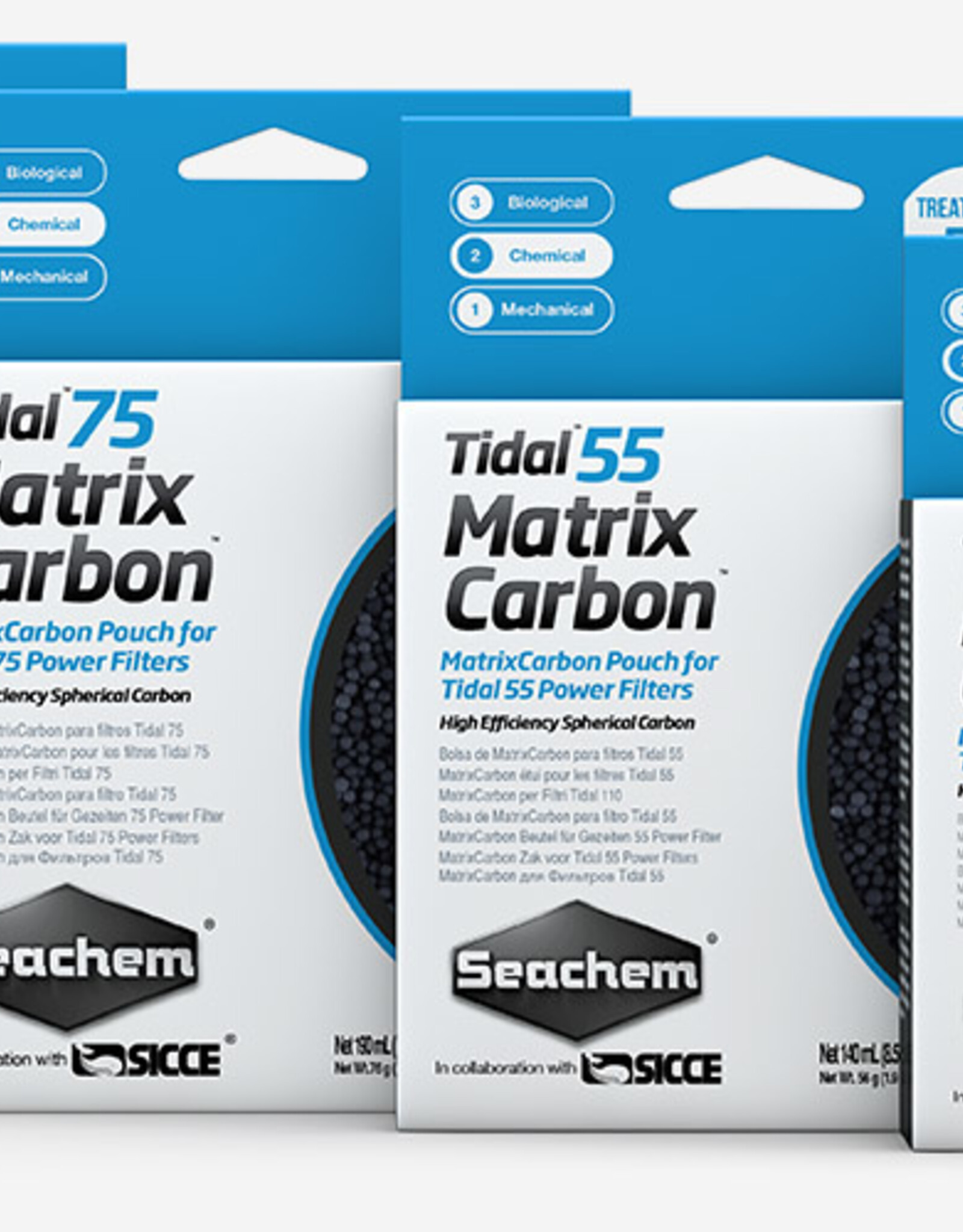 Seachem SEACHEM Tidal Filter Replacement Matrix Carbon Bagged