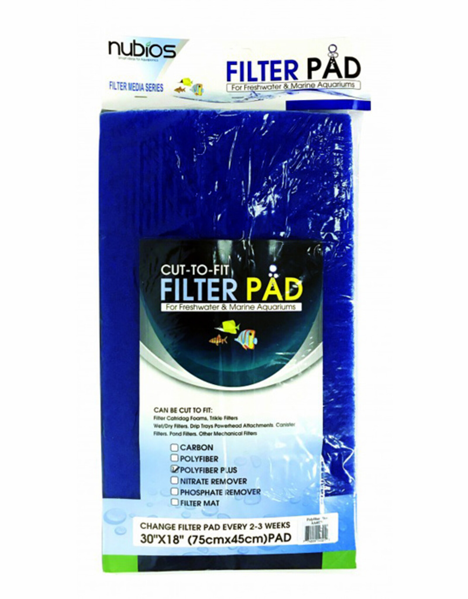 Nubios NUBIOS Cut-to-fit Filter Pad Polyfiber Plus